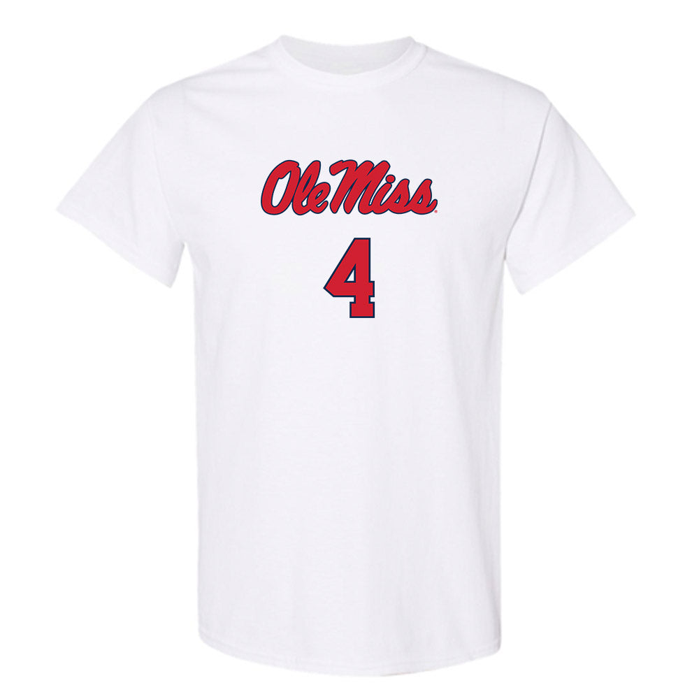 Ole Miss - NCAA Baseball : Leo Odom - Replica Shersey T-Shirt-0