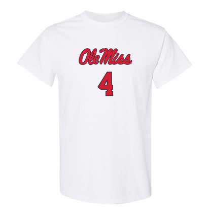 Ole Miss - NCAA Baseball : Leo Odom - Replica Shersey T-Shirt-0