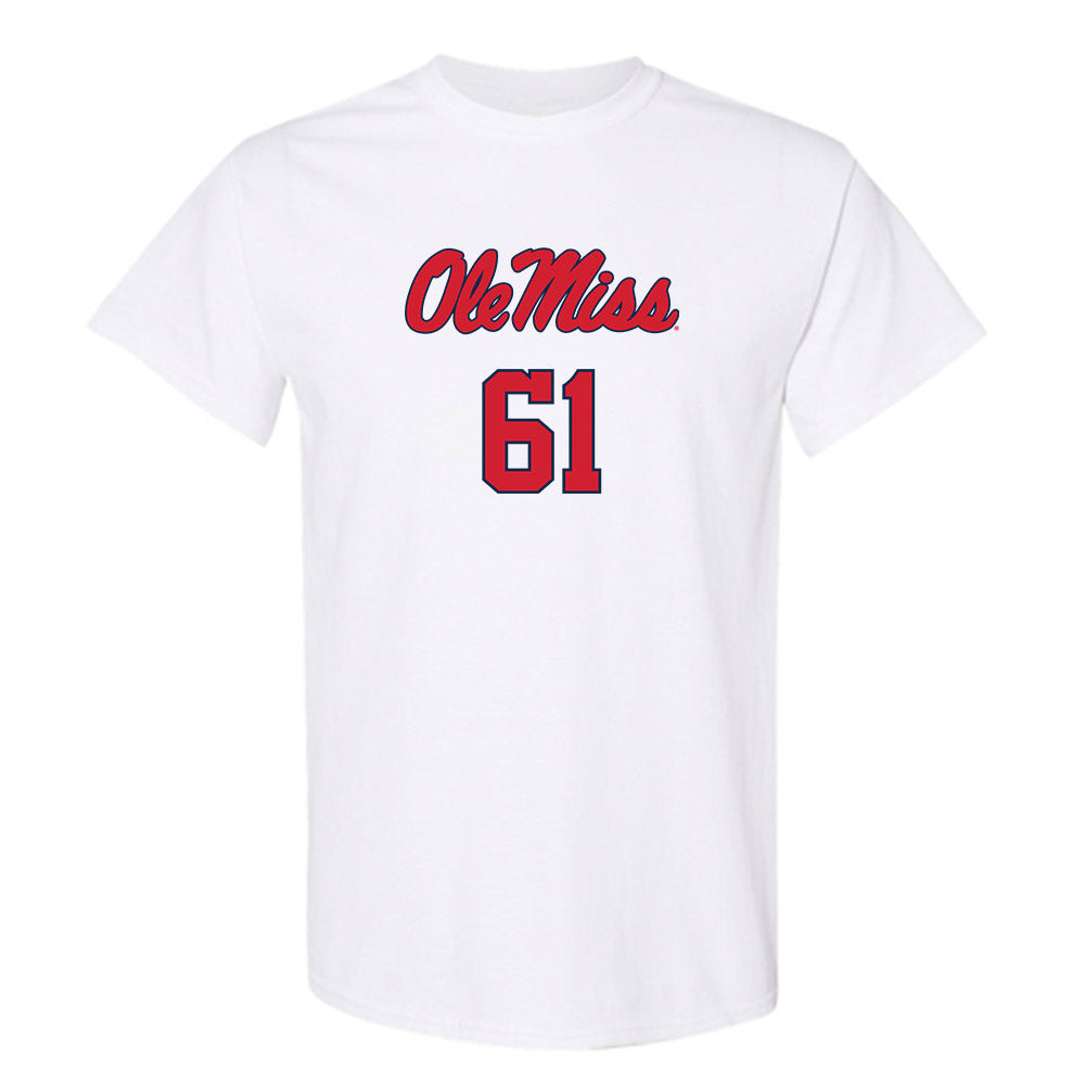 Ole Miss - NCAA Football : Tommy Kinsler IV - Replica Shersey T-Shirt-0