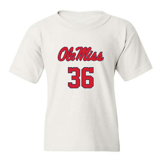 Ole Miss - NCAA Football : Keon Young - Replica Shersey Youth T-Shirt-0