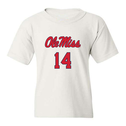Ole Miss - NCAA Football : Walker Howard - Replica Shersey Youth T-Shirt-0