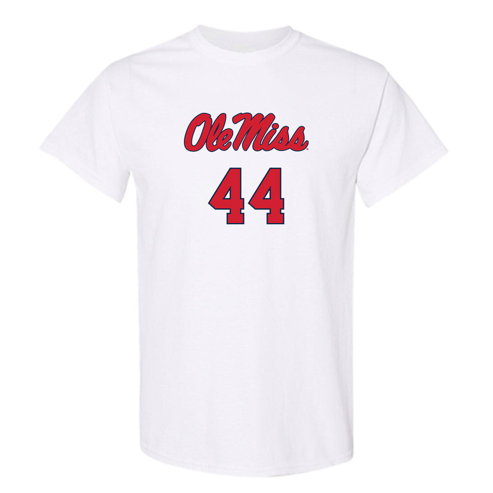 Ole Miss - NCAA Baseball : Jake Reigert - Replica Shersey T-Shirt-0