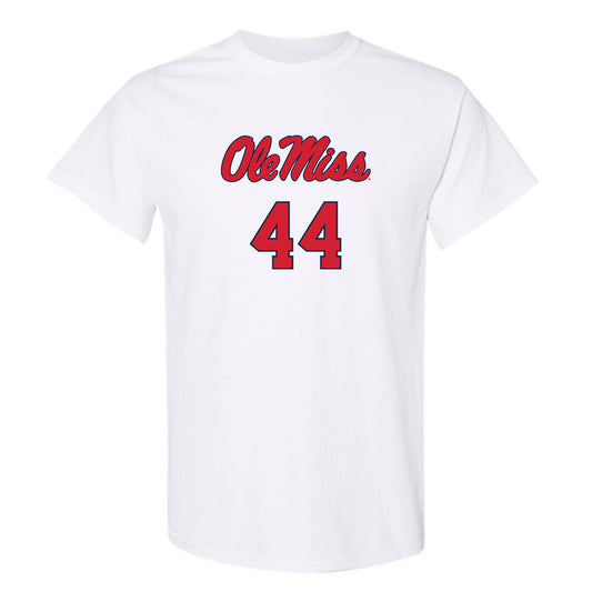 Ole Miss - NCAA Baseball : Jake Reigert - Replica Shersey T-Shirt-0