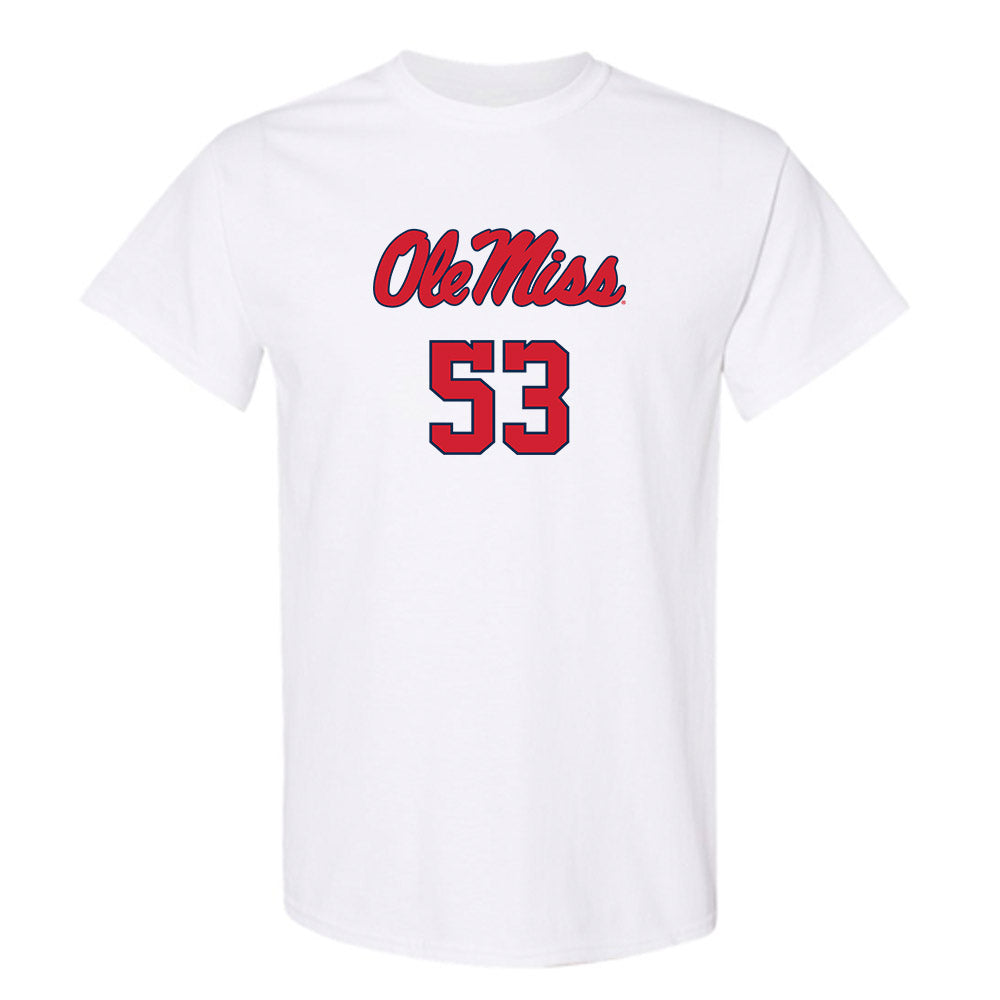Ole Miss - NCAA Football : Trey Nightingale - Replica Shersey T-Shirt-0