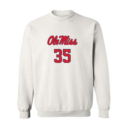 Ole Miss - NCAA Football : Cameron Clark - Replica Shersey Crewneck Sweatshirt-0
