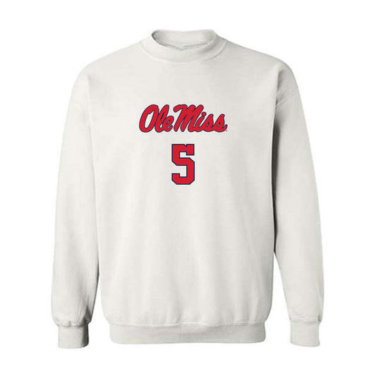 Ole Miss - NCAA Football : Kam Franklin - Replica Shersey Crewneck Sweatshirt-0