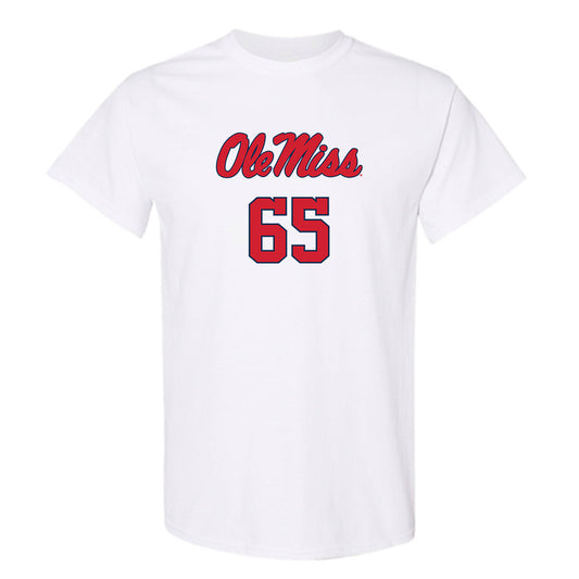 Ole Miss - NCAA Football : Connor Howes - Replica Shersey T-Shirt-0