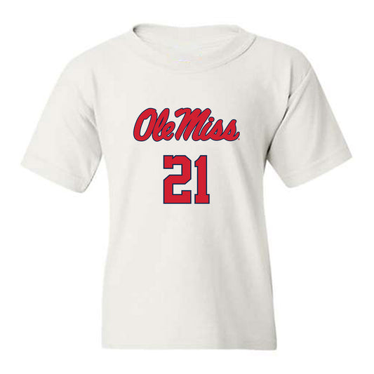 Ole Miss - NCAA Football : Tavoy Feagin - Replica Shersey Youth T-Shirt-0