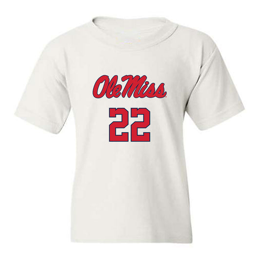 Ole Miss - NCAA Women's Basketball : Doneelah Washington - Replica Shersey Youth T-Shirt-0