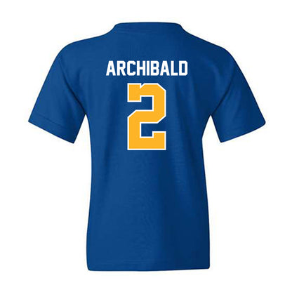 Pittsburgh - NCAA Women's Soccer : Mya Archibald - Replica Shersey Youth T-Shirt-1
