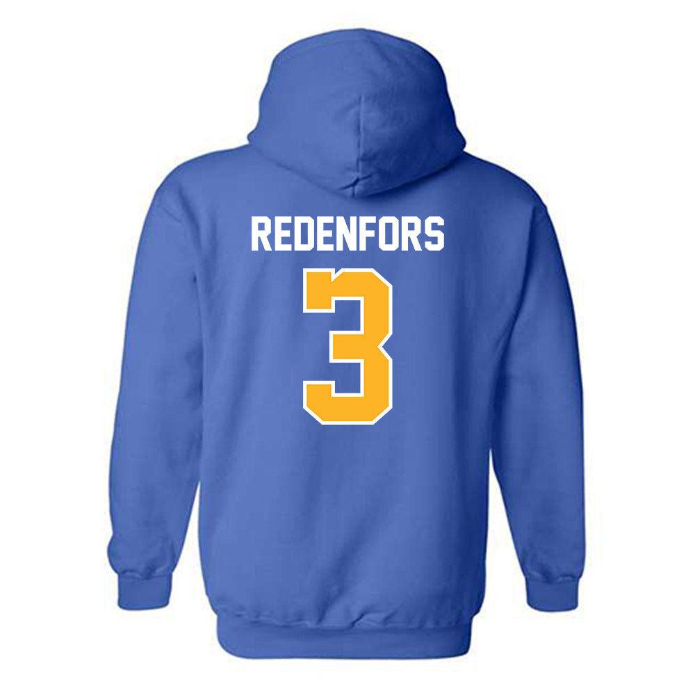 Pittsburgh - NCAA Men's Soccer : Jacob Redenfors - Replica Shersey Hooded Sweatshirt-1