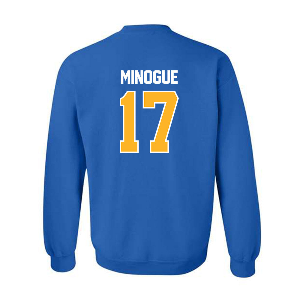 Pittsburgh - NCAA Women's Soccer : Hannah Minogue - Replica Shersey Crewneck Sweatshirt-1