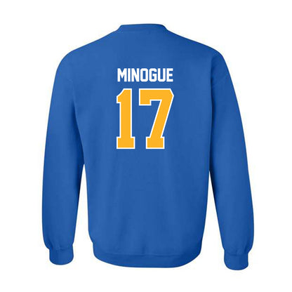 Pittsburgh - NCAA Women's Soccer : Hannah Minogue - Replica Shersey Crewneck Sweatshirt-1