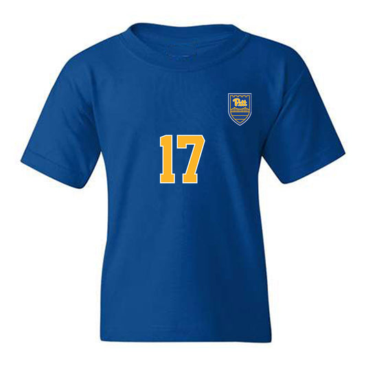 Pittsburgh - NCAA Women's Soccer : Hannah Minogue - Replica Shersey Youth T-Shirt-0