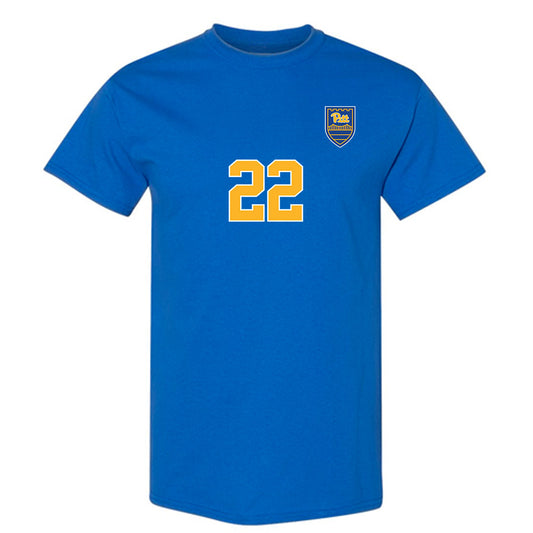 Pittsburgh - NCAA Women's Soccer : Savannah Johnson - Replica Shersey T-Shirt-0