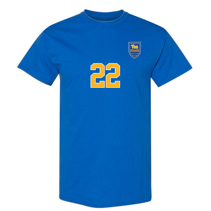Pittsburgh - NCAA Men's Soccer : Lasse Dahl - Replica Shersey T-Shirt-0
