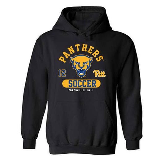 Pittsburgh - NCAA Men's Soccer : Mamadou Tall - Fashion Shersey Hooded Sweatshirt-0
