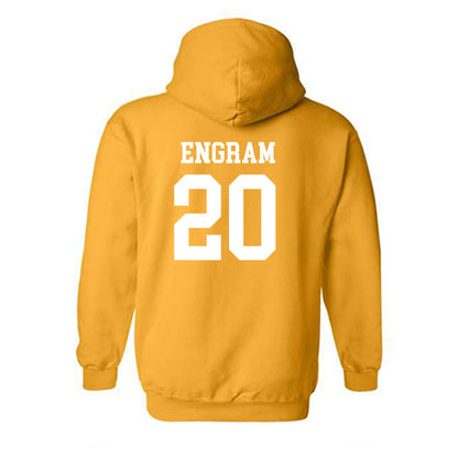 Towson - NCAA Football : Trey Engram - Classic Shersey Hooded Sweatshirt