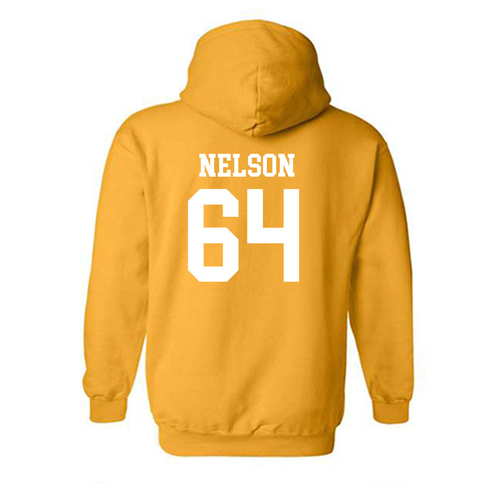 Towson - NCAA Football : Joden Nelson - Classic Shersey Hooded Sweatshirt-1