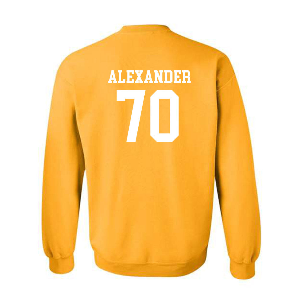 Towson - NCAA Football : TKhi Alexander - Classic Shersey Crewneck Sweatshirt-1