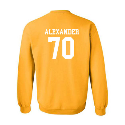 Towson - NCAA Football : TKhi Alexander - Classic Shersey Crewneck Sweatshirt-1