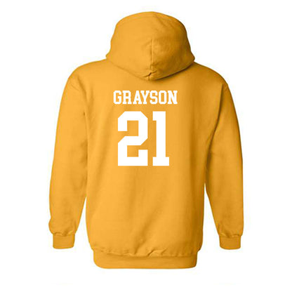 Towson - NCAA Football : Kyron Grayson - Classic Shersey Hooded Sweatshirt-1