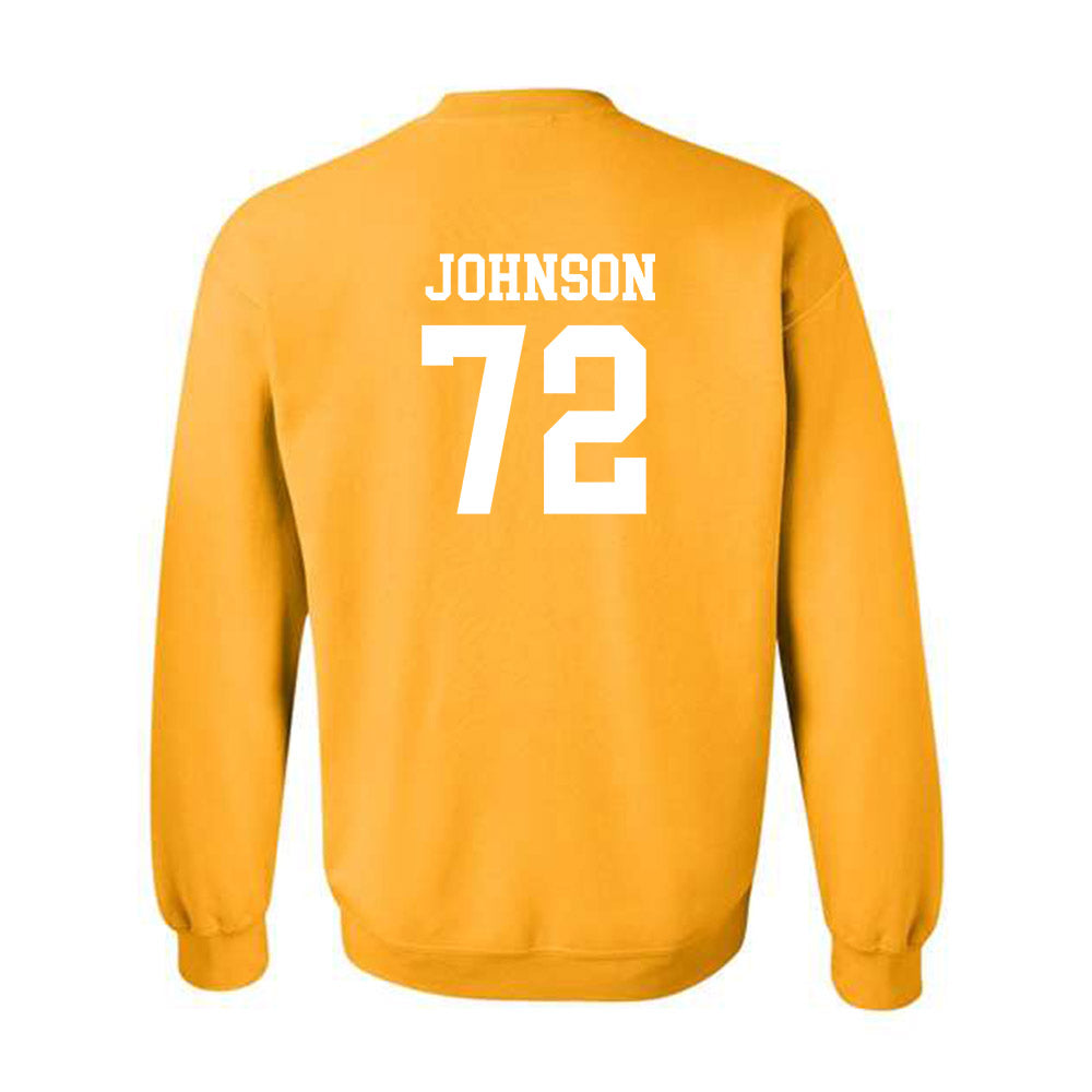 Towson - NCAA Football : Aidan Johnson - Classic Shersey Crewneck Sweatshirt-1