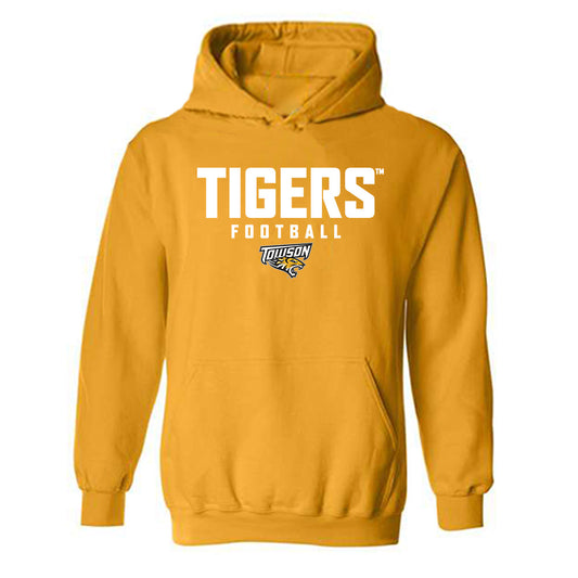 Towson - NCAA Football : Jai Nettles - Classic Shersey Hooded Sweatshirt-0