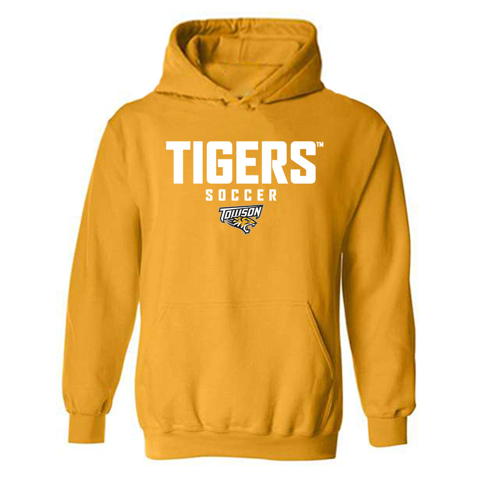 Towson - NCAA Women's Soccer : Sophie Thibeault - Classic Shersey Hooded Sweatshirt-0