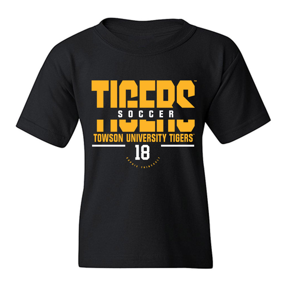 Towson - NCAA Women's Soccer : Sophie Thibeault - Classic Fashion Shersey Youth T-Shirt-0