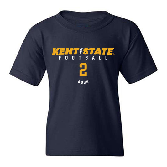 Kent State - NCAA Football : Nolan Good - Classic Fashion Shersey Youth T-Shirt-0