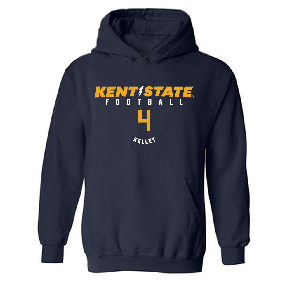 Kent State - NCAA Football : Jared Kelley - Classic Fashion Shersey Hooded Sweatshirt-0