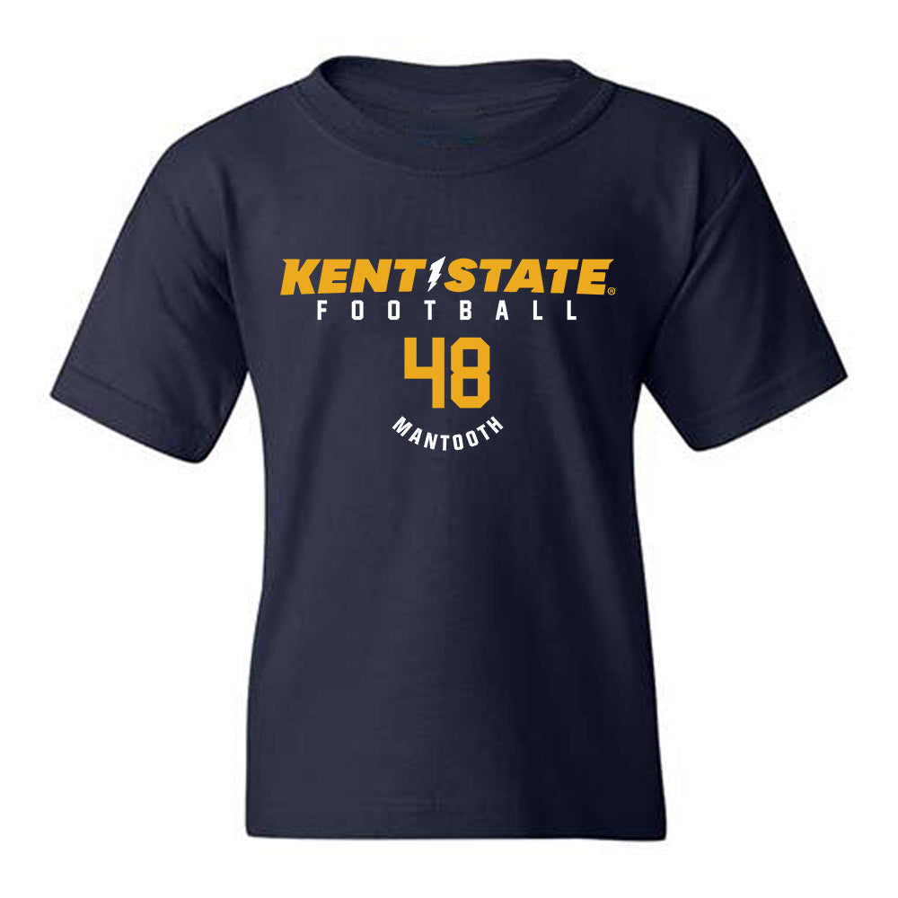 Kent State - NCAA Football : Chase Mantooth - Classic Fashion Shersey Youth T-Shirt-0