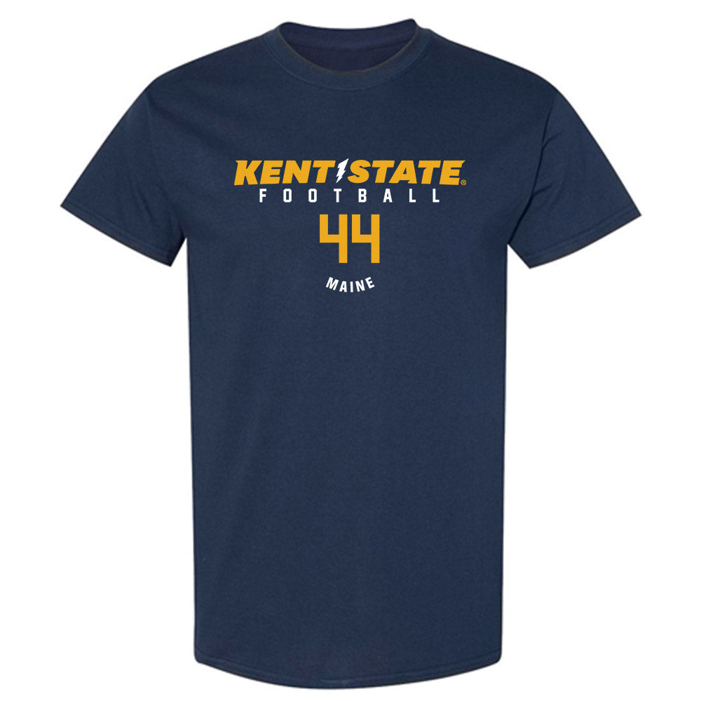 Kent State - NCAA Football : Holtz Maine - Classic Fashion Shersey T-Shirt-0