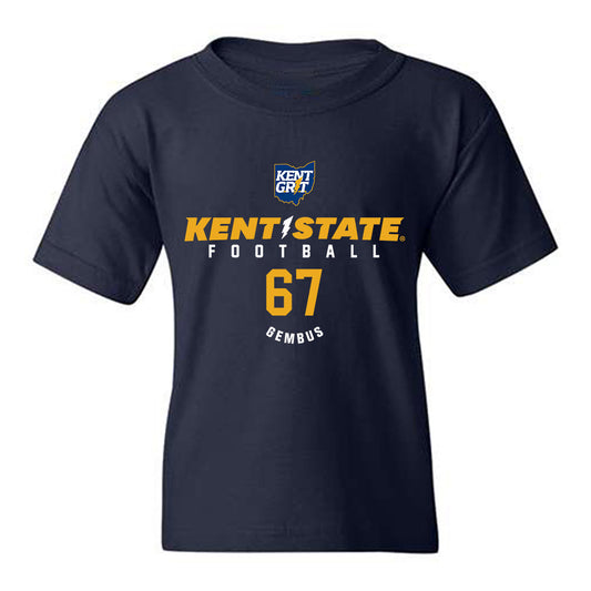 Kent State - NCAA Football : Max Gembus - Classic Fashion Shersey Youth T-Shirt-0