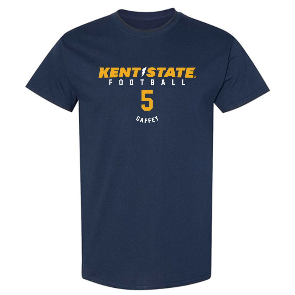 Kent State - NCAA Football : Jakorion Caffey - Classic Fashion Shersey T-Shirt-0