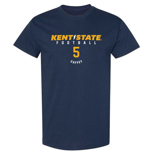 Kent State - NCAA Football : Jakorion Caffey - Classic Fashion Shersey T-Shirt-0