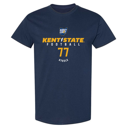 Kent State - NCAA Football : Rico Steele - Classic Fashion Shersey T-Shirt-0