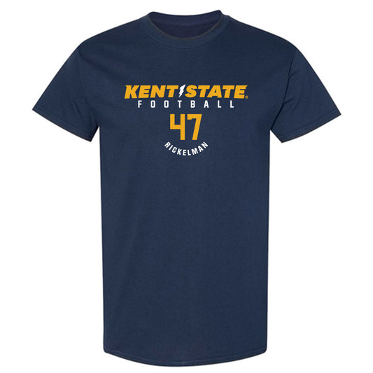 Kent State - NCAA Football : Andy Rickelman - Classic Fashion Shersey T-Shirt-0