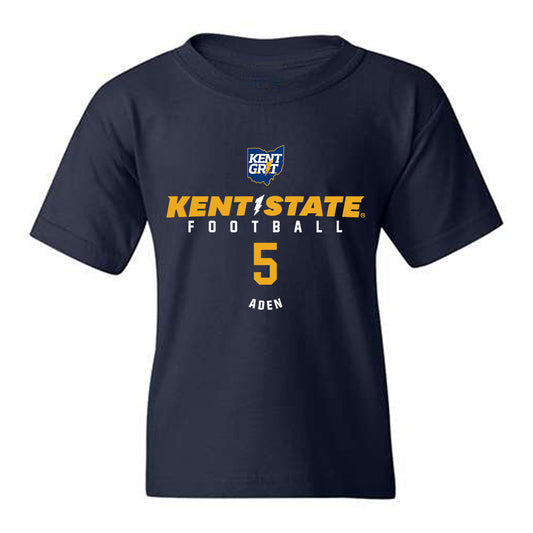 Kent State - NCAA Football : Thomas Aden - Classic Fashion Shersey Youth T-Shirt-0