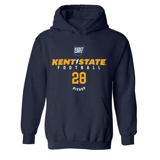 Kent State - NCAA Football : Brodyn Bishop - Classic Fashion Shersey Hooded Sweatshirt-0
