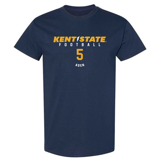 Kent State - NCAA Football : Thomas Aden - Classic Fashion Shersey T-Shirt-0