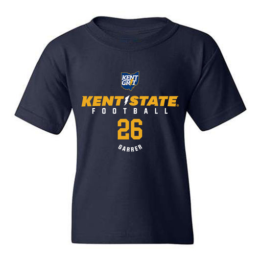 Kent State - NCAA Football : BuddyRow Garrer - Classic Fashion Shersey Youth T-Shirt-0