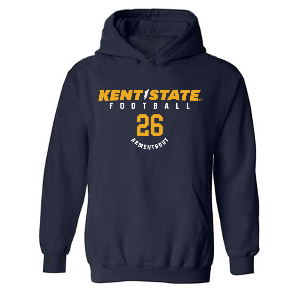 Kent State - NCAA Football : Dylan Armentrout - Classic Fashion Shersey Hooded Sweatshirt-0