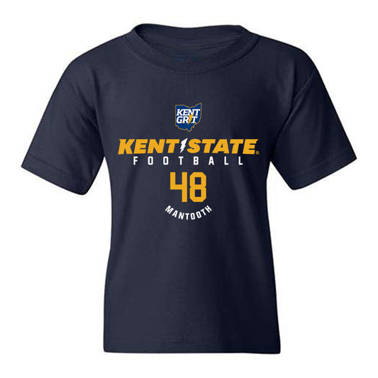 Kent State - NCAA Football : Chase Mantooth - Classic Fashion Shersey Youth T-Shirt-0