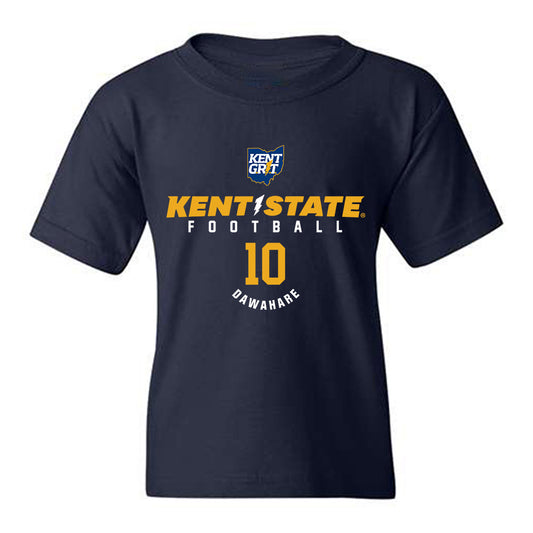 Kent State - NCAA Football : Hayden Dawahare - Classic Fashion Shersey Youth T-Shirt-0