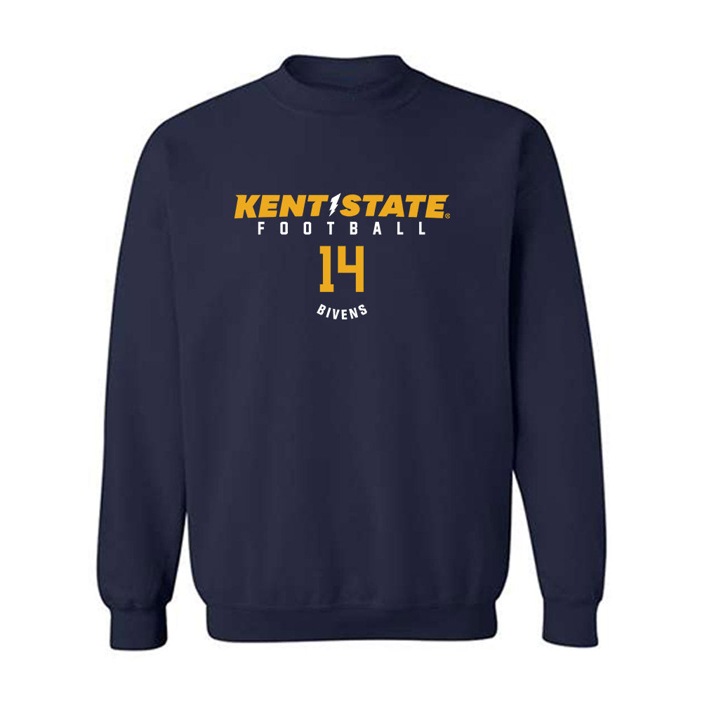 Kent State - NCAA Football : Tyler Bivens - Classic Fashion Shersey Crewneck Sweatshirt-0