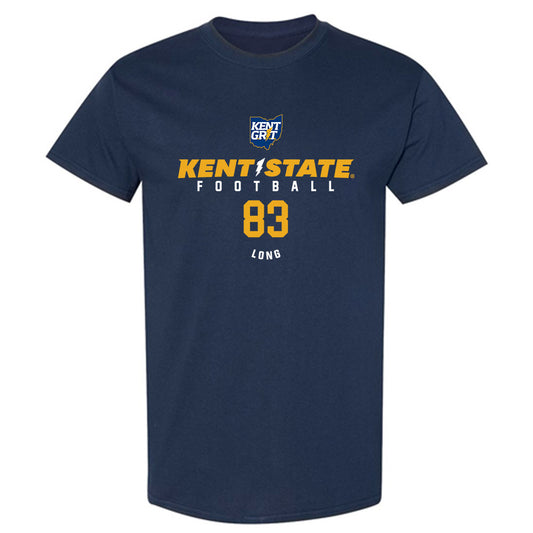 Kent State - NCAA Football : Garrett Long - Classic Fashion Shersey T-Shirt-0