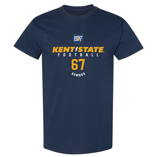 Kent State - NCAA Football : Max Gembus - Classic Fashion Shersey T-Shirt-0