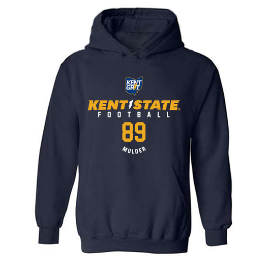 Kent State - NCAA Football : Terik Mulder - Classic Fashion Shersey Hooded Sweatshirt-0